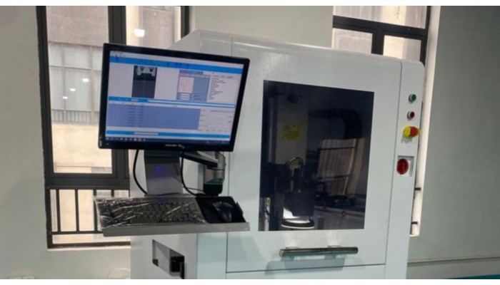 塑料瓶盖内部防伪码视觉打标系统集成方案：360°盲打定位