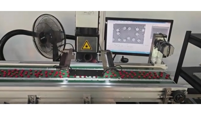 双工作平台PCB激光打标机方案