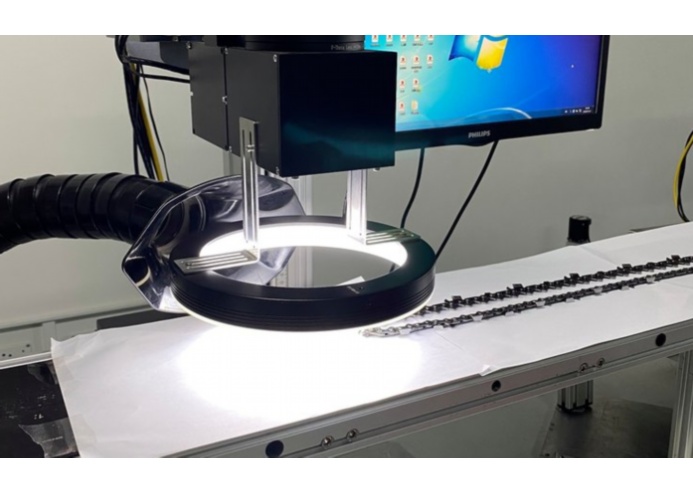 紫外激光打标机在电机外壳标识的应用